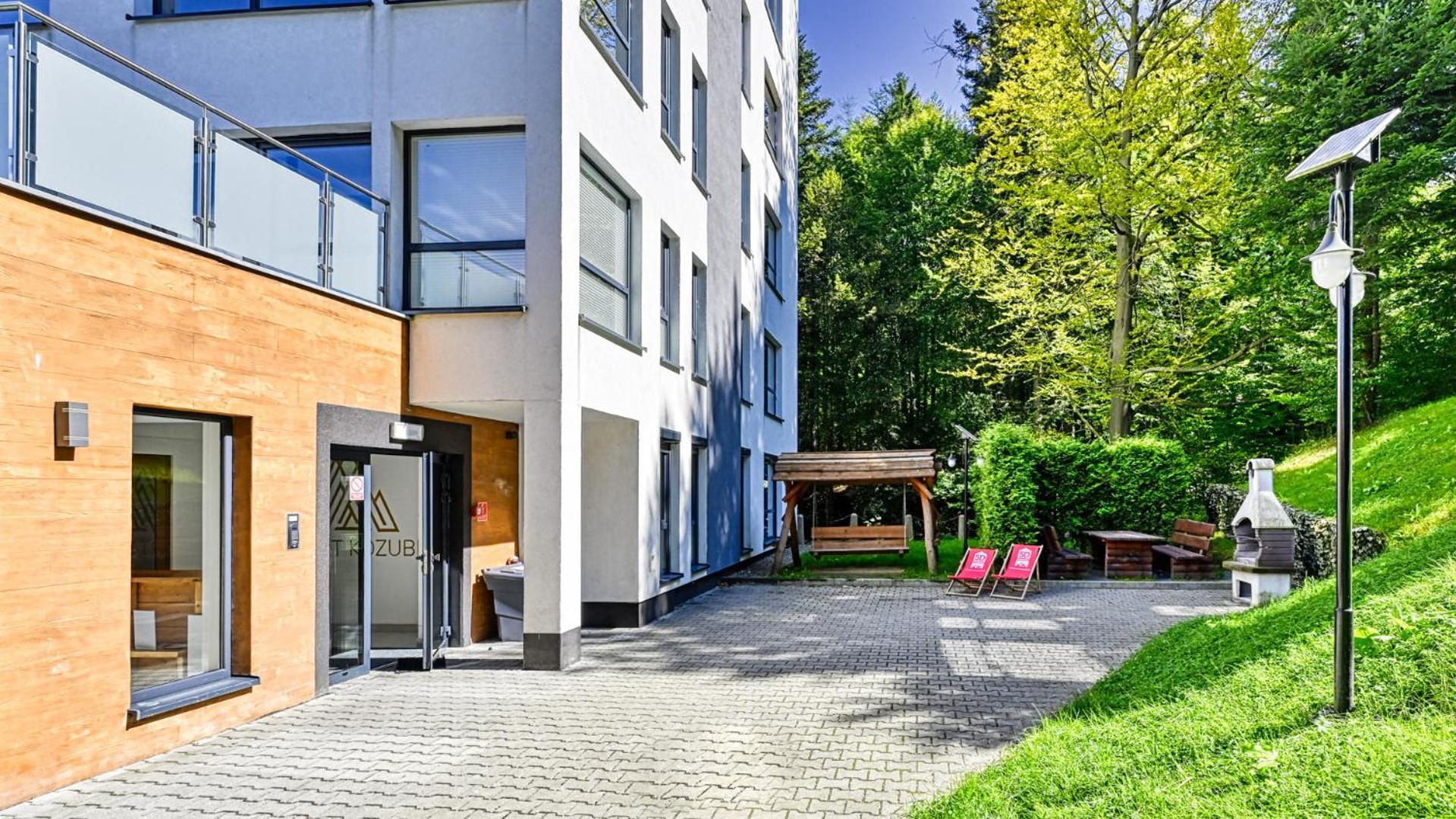 Apartament Spa 04 Resort Kozubnik Blisko Szczyrk - 5D Apartamenty Porąbka Exteriör bild